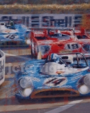 Matra team at Le Mans